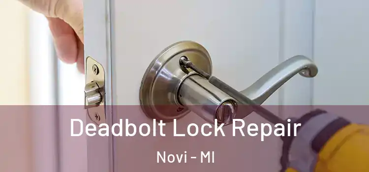 Deadbolt Lock Repair Novi - MI