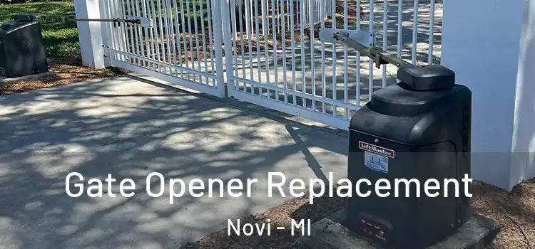 Gate Opener Replacement Novi - MI